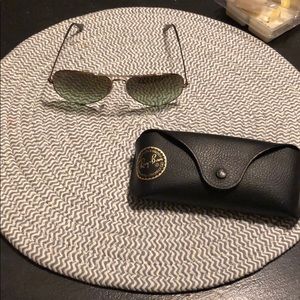 Ray-ban aviator metal sunglasses